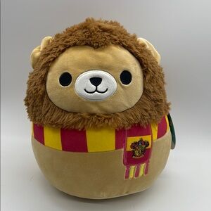 Squishmallows Gryffindor Lion with Scarf
